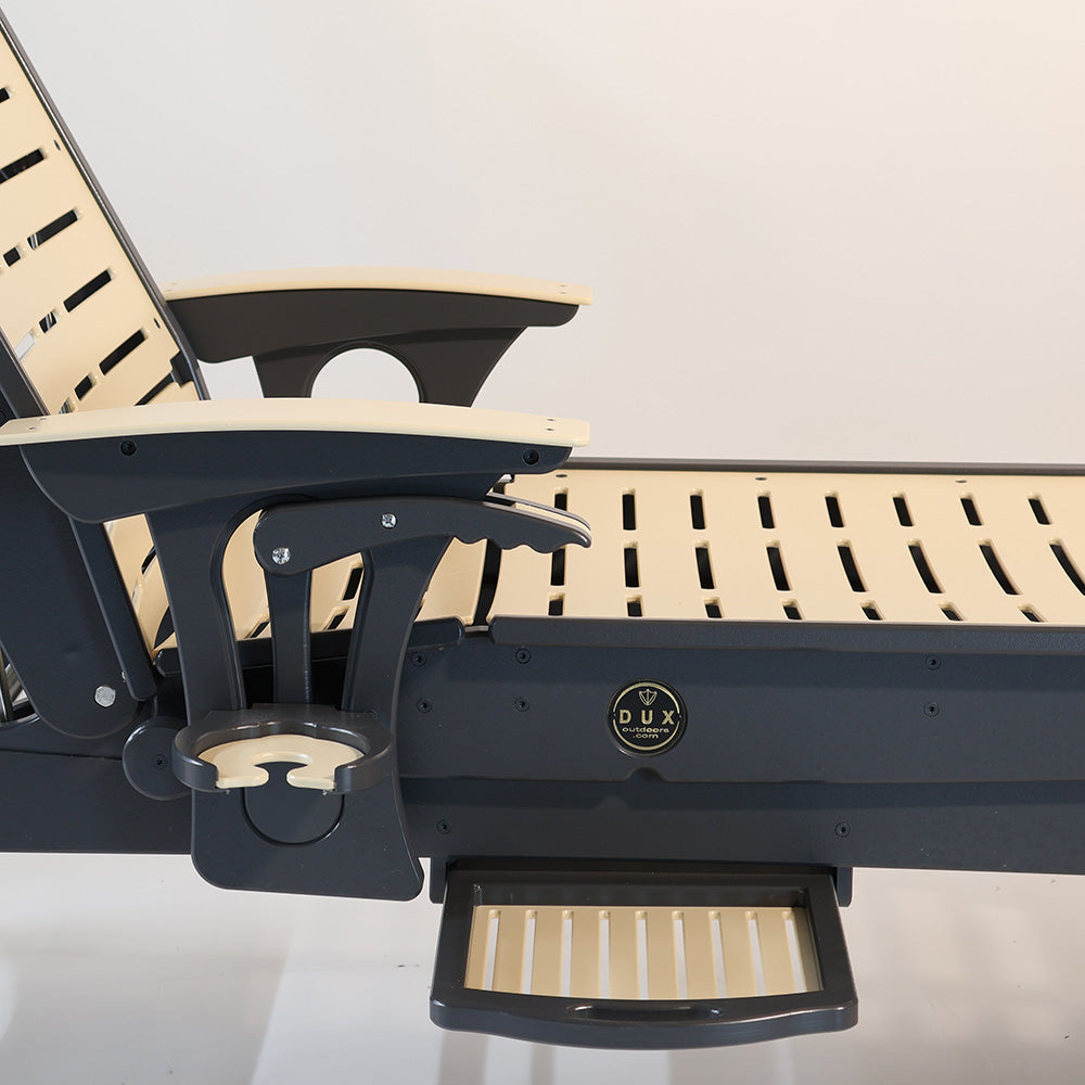 Luxury Chaise Lounge with Magic-Lift Back