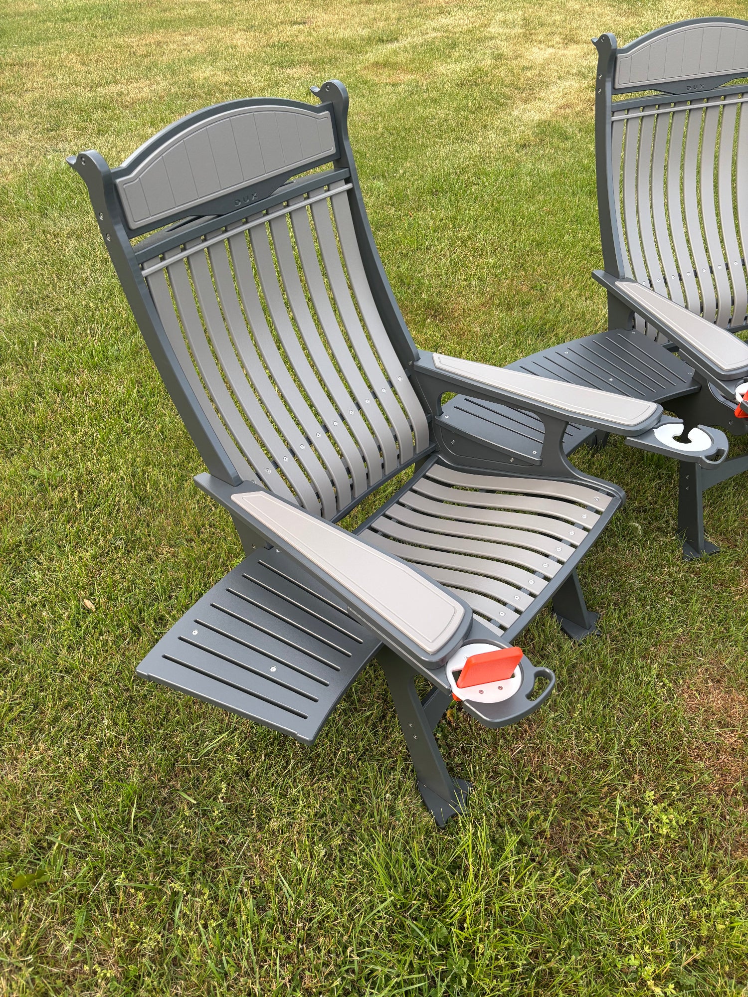 The High Back Fire Pit Set, WITH WHEELS