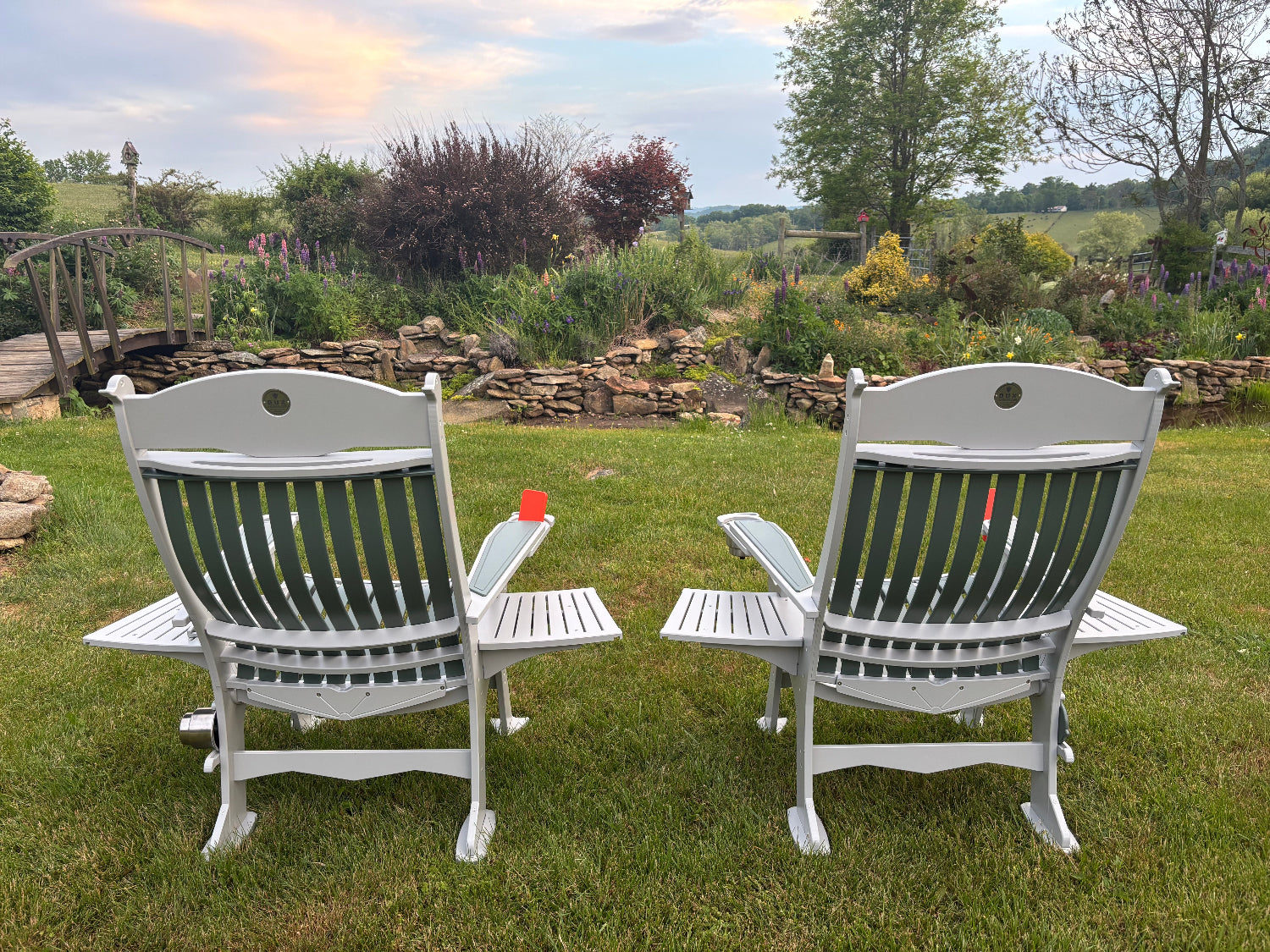 The High Back Fire Pit Set, WITHOUT WHEELS