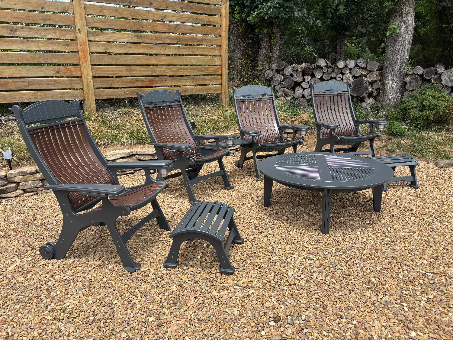 High Back Chair WITH WHEELS