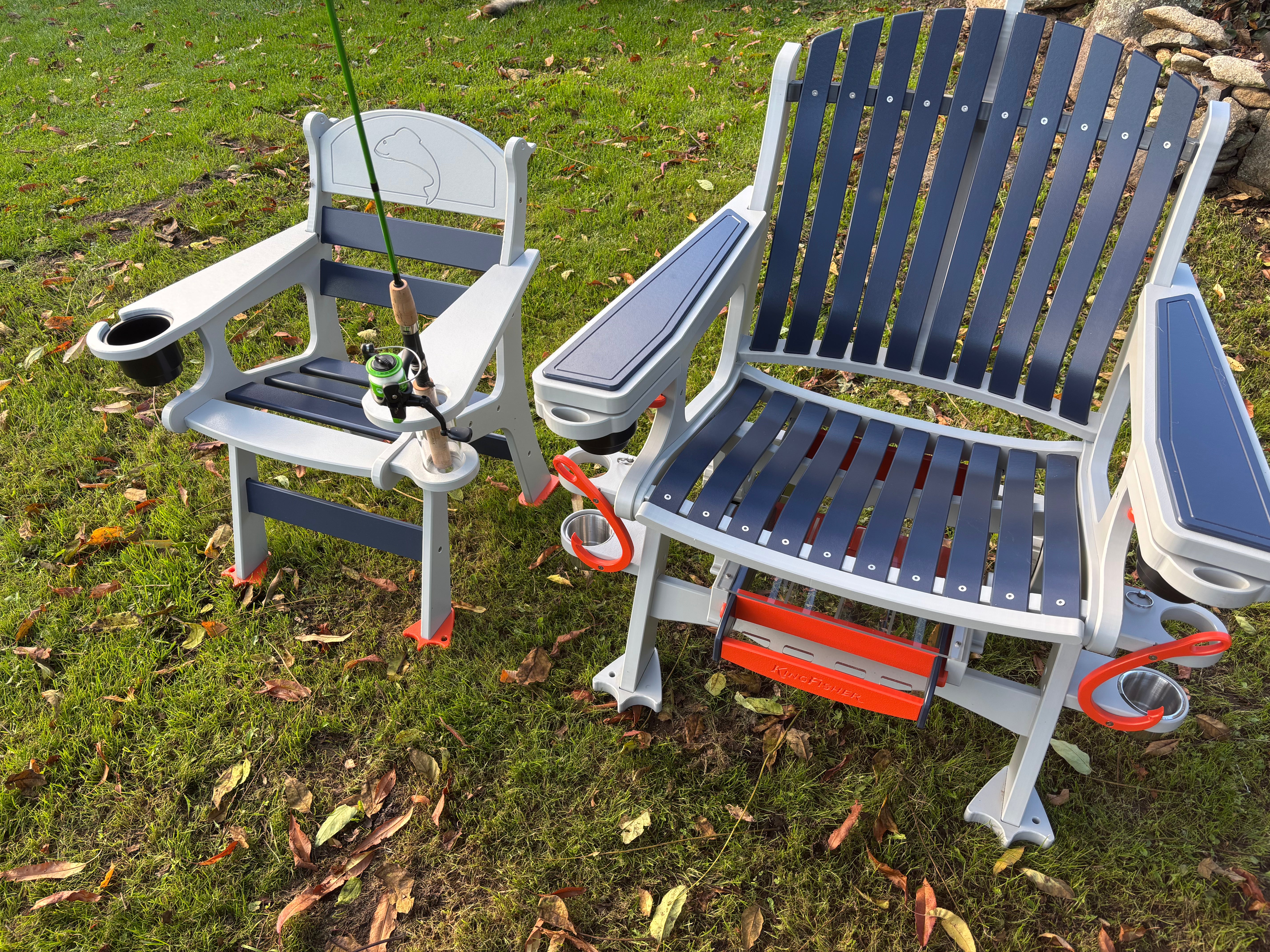 KingFisher Jr. Angler's Dock Chair (Dear Grandpa...)