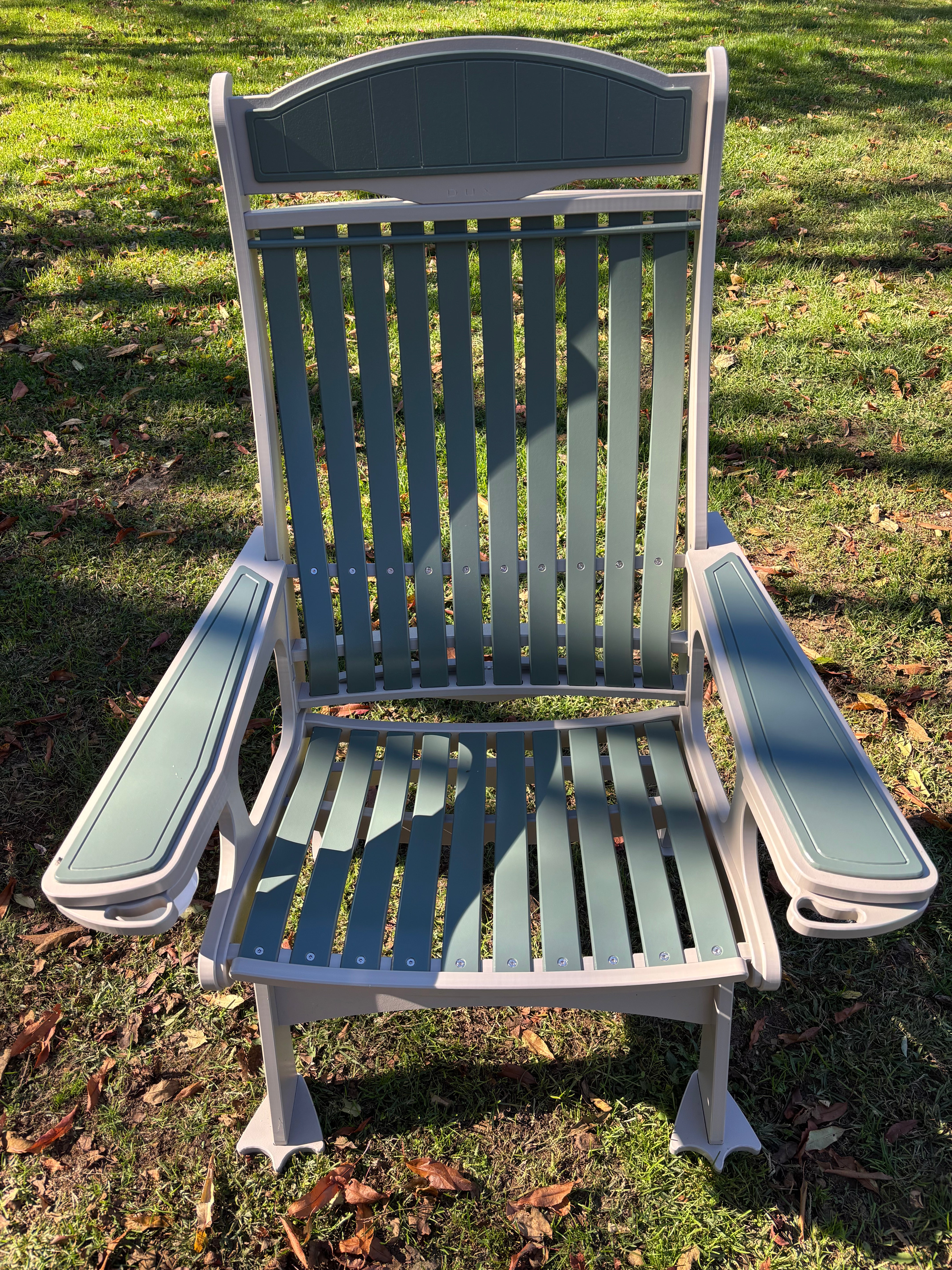 Wood Duck High Back Chair (With Wheels)