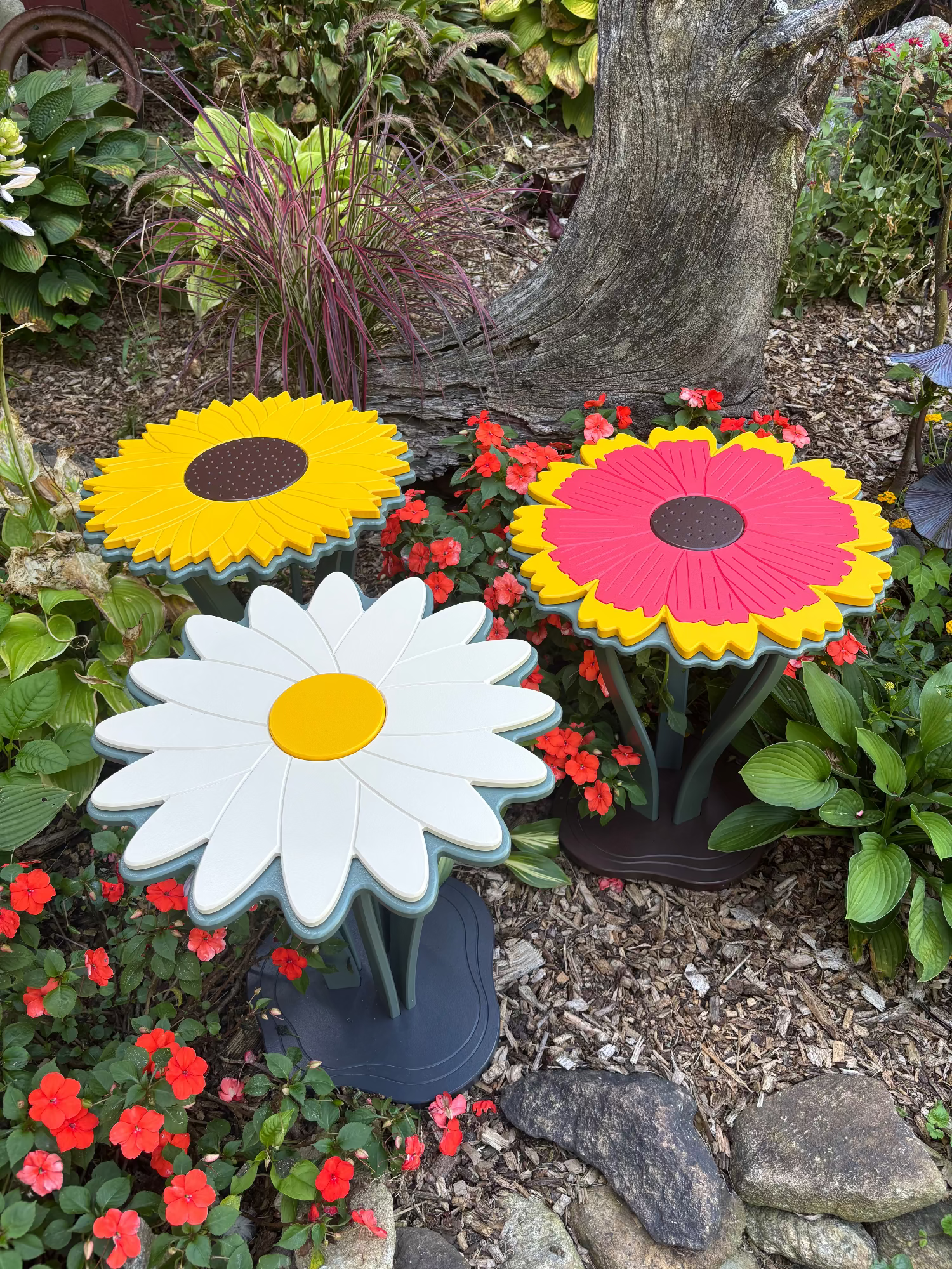 Pick 3 Flower Blooms