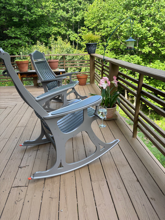 Set of Two Legacy DreamRockers with Matching Side table