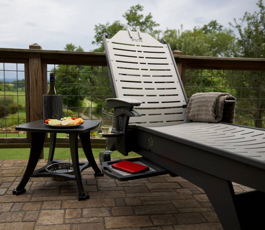 Luxury Chaise Lounge with Magic-Lift Back